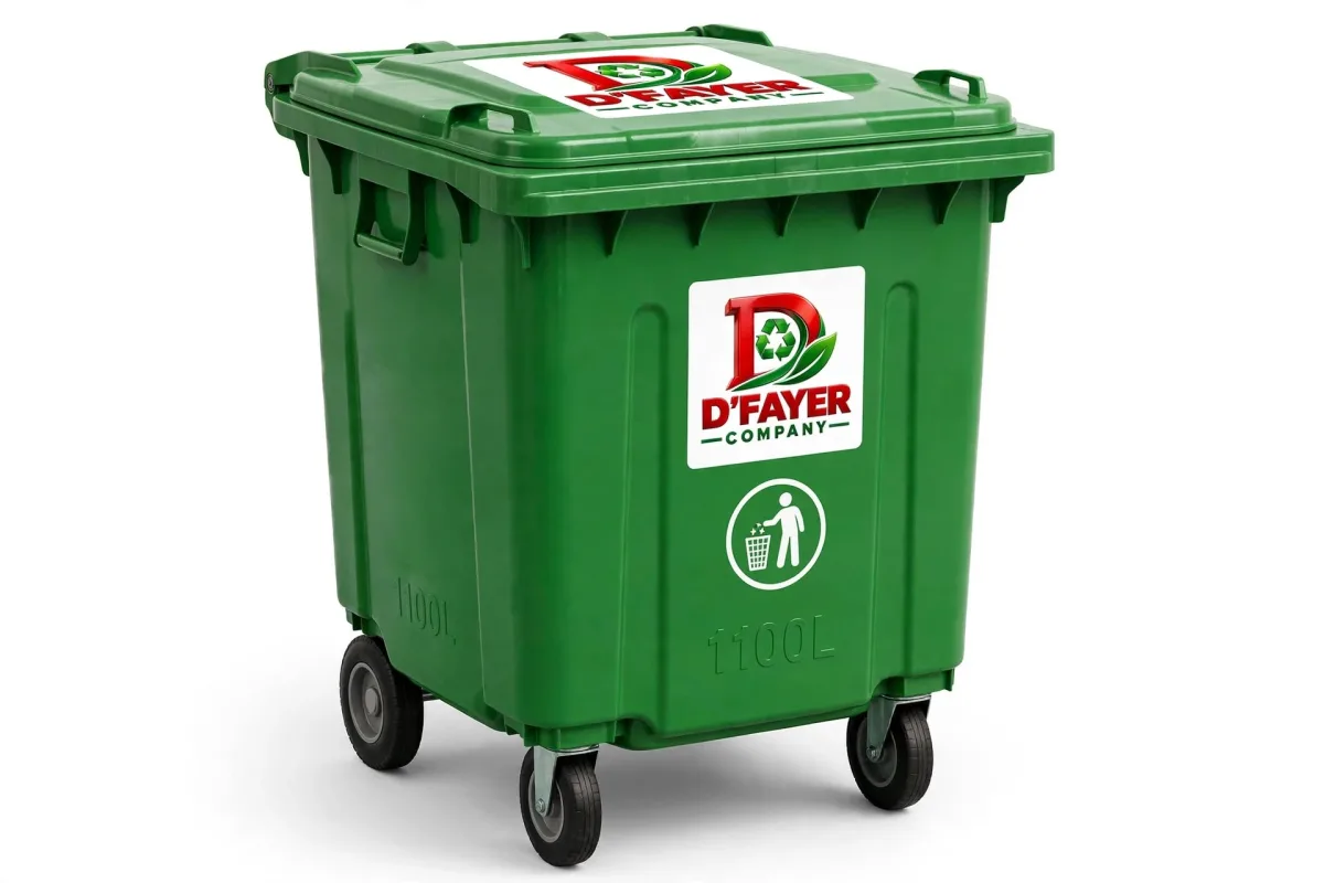 4 Wheel Bin - 1100 L